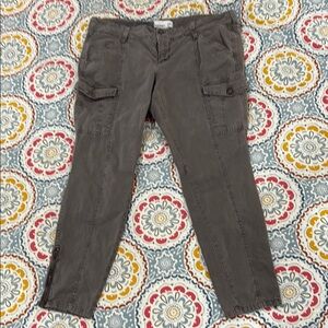 Gray/Green Cargo Pants